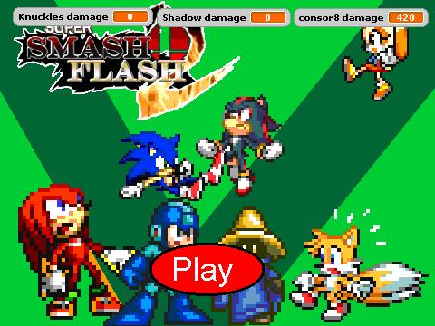 super smash flash 2 sonic game